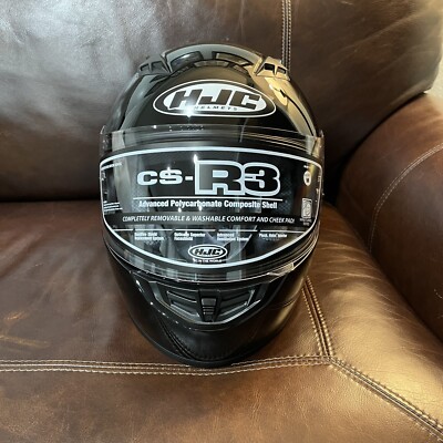 hjc black cs-r3 helmet Faren Matte Black-Grey Motorangutan The ACS Advanced Channeling Ventilation system allows full front to back airflow to flush heat and humidity up and out. PCI HJC CS-R3 DOT HELMET
