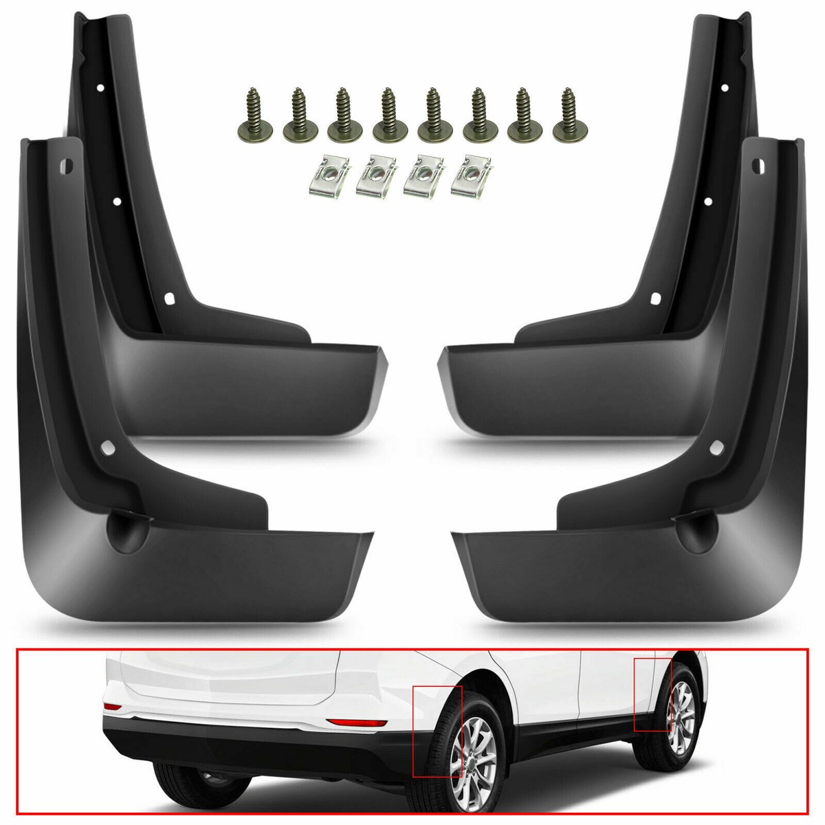 Mud Guard 2018-2024 Chevrolet Equinox - GM Parts Center Mud Guard 2018-2024 Chevrolet Equinox - GM Parts Center