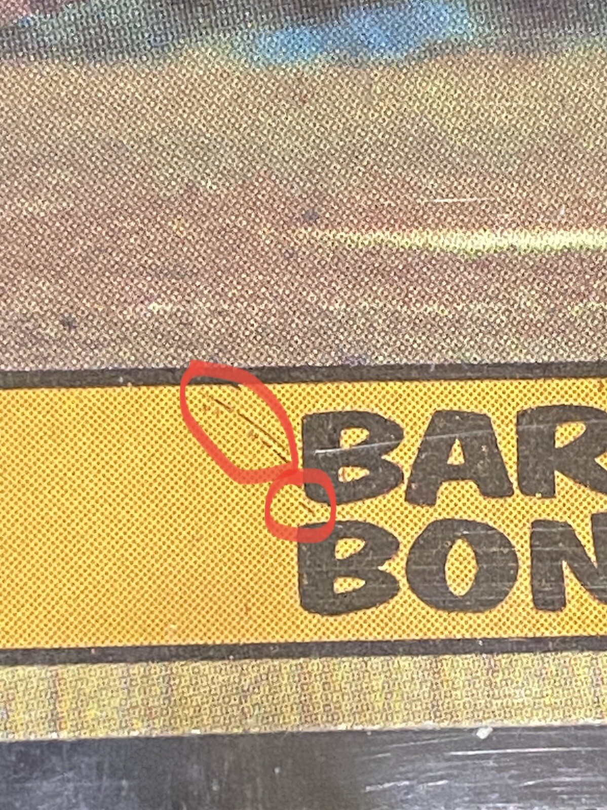 1987 Barry Bonds Topps RC Rookie Baseball Card #320 | Multiple Errors - Picture 5 of 24