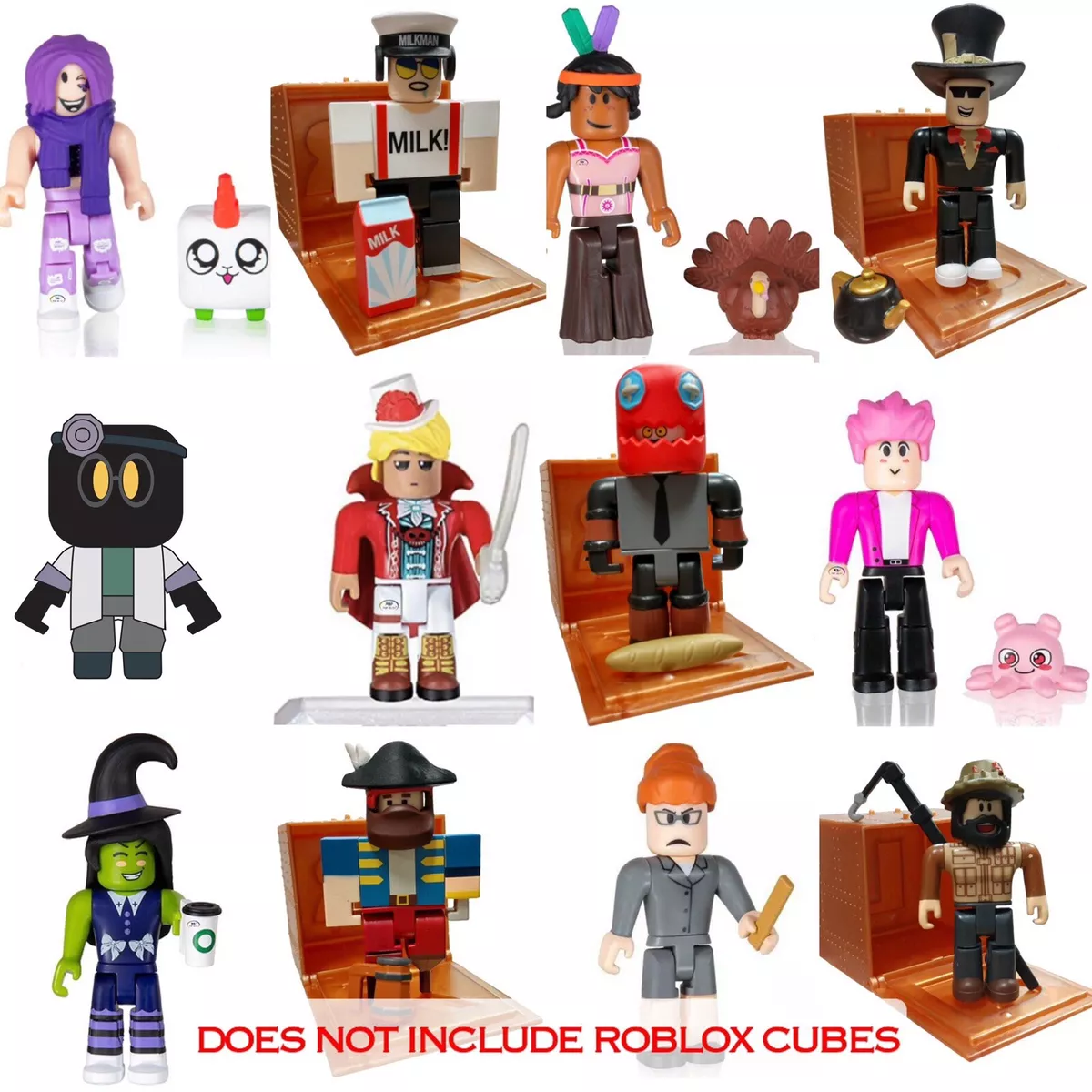 Roblox Series 12: 3 Virtual Items - Codes ONLY! FREE ship in message! All  3-!