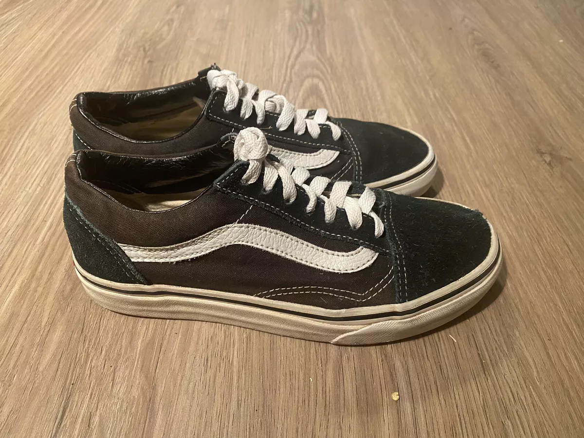Black and clearance white vans ebay