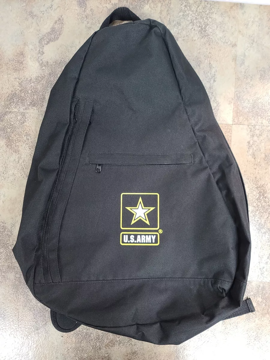 Army black top sling bag