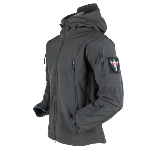Mens Outdoor Waterproof Jacket Tactical Winter Coat Soft Shell Military Jacket - Picture 15 of 23