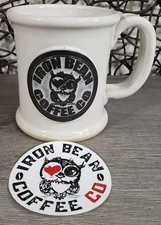 IRON BEAN COFFEE MUG CUP 2021 O'REO OREO SUNSET HILL USA # 289 / 295