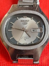 Rare Vintage Seiko 5 7019-5010 Mens Automatic Watch 3158