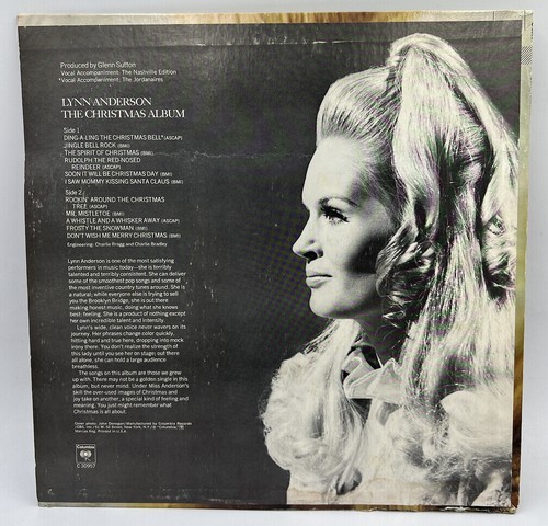 Lynn Anderson ~ The Christmas Album ~ Vinyl LP Columbia - Imagen 3 de 16