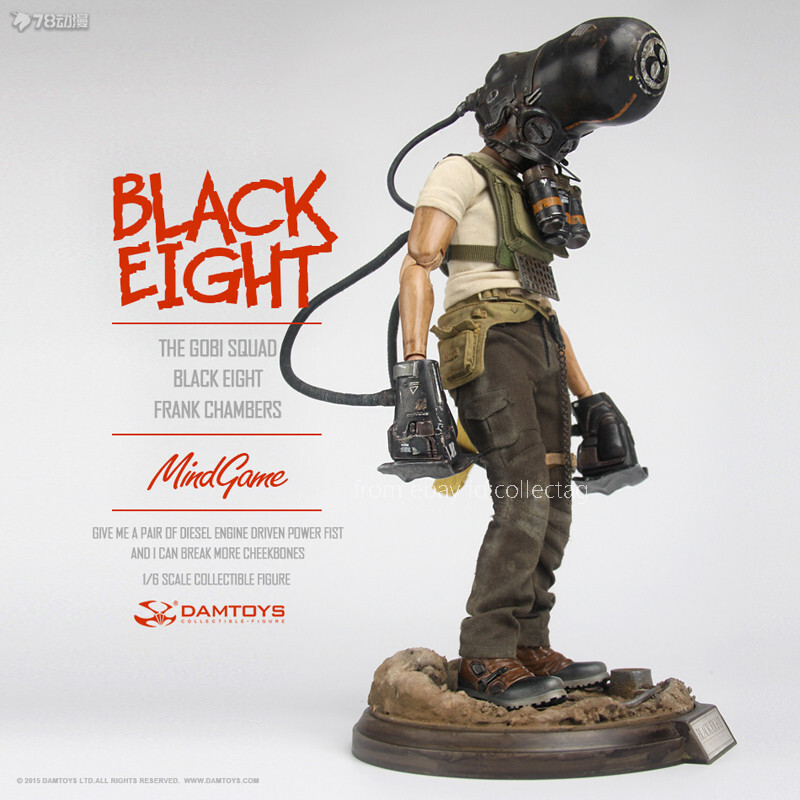 Damtoys Zp001 1/6 Mindgame - The Gobi Squad - Black Eight Damtoys Zp001 1/6 Mindgame - The Gobi Squad - Black Eight