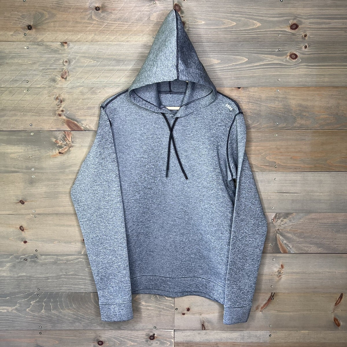 Sodo Apparel Tech Fleece Pullover Hoodie Performance Gray Slu