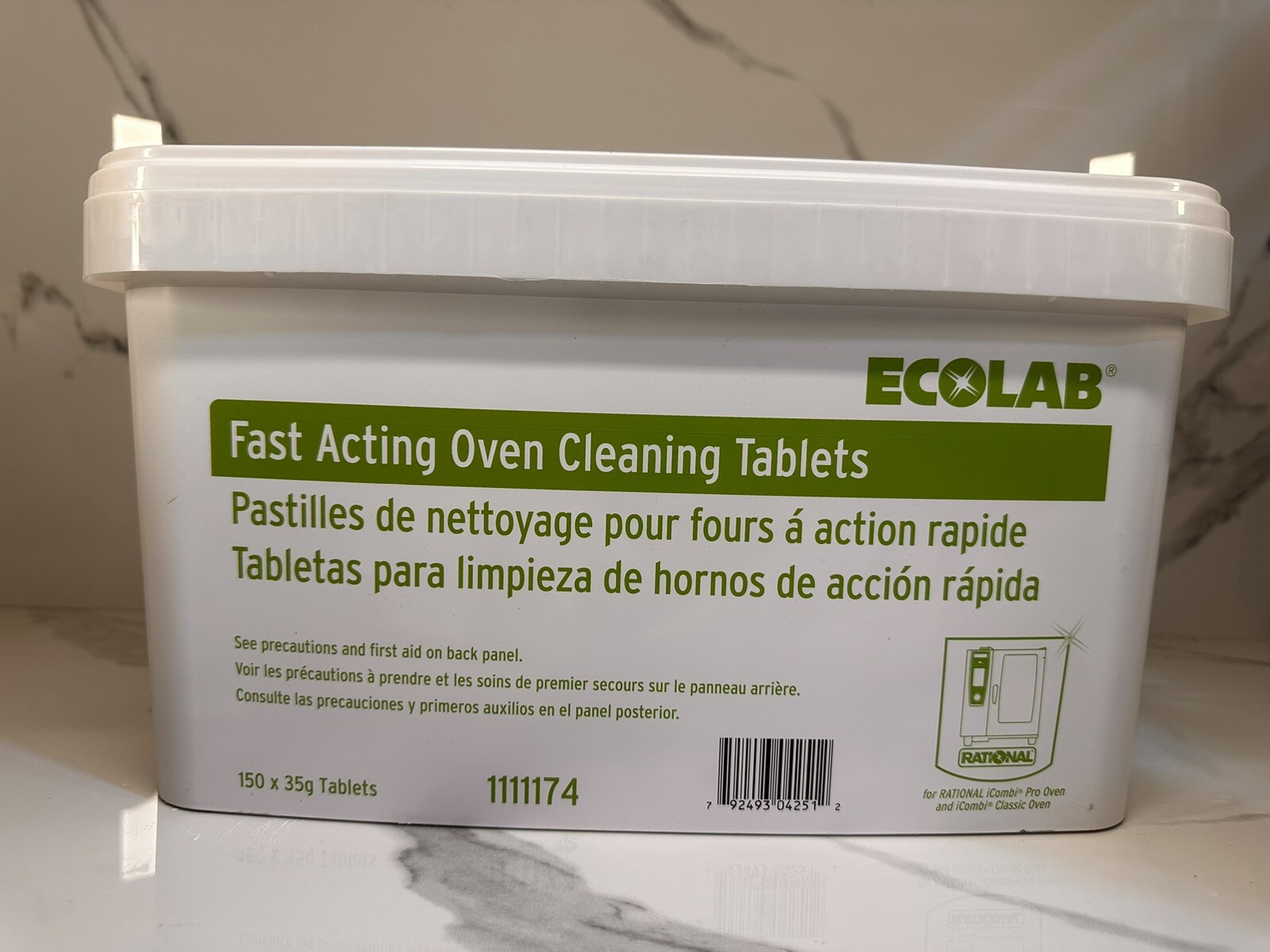 Ecolab fast acting oven cleaning tablets 150 x 35g tablets For Rational eBay
