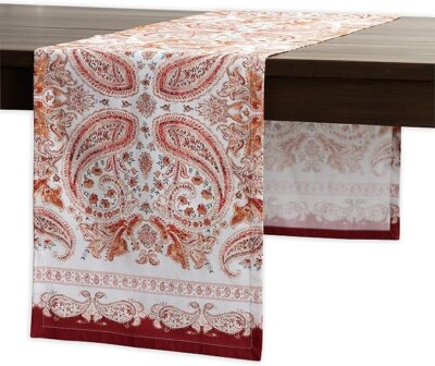 Orientalischer Tischläufer Tischdecke Deko zum Abendessen 37*180 cm Reine Baumwolle 