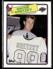 1988-89 Topps #120 Wayne Gretzky Trace Surface Lines