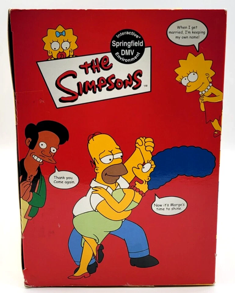 LOS SIMPSON SPRINGFIELD DMV EXCLUSIVO SELMA BOUVIER WOS 2002 NUEVO EN CAJA INTERACTIVO Foto 4 de 4