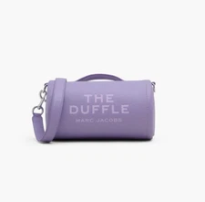 MARC JACOBS 2P3HDF003H01 THE DUFFLE LAVENDER WITH SILVER WOMENS CROSSBODY BAG