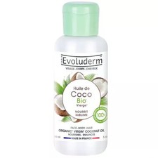 Evoluderm - Huile de coco bio vierge - 100 ml