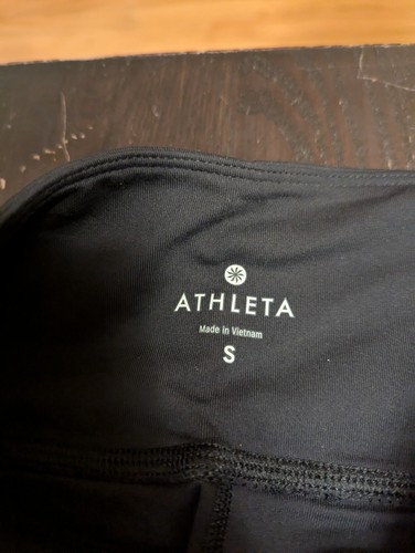 Athleta Skinny Up Leggings Pants 138354 Black Straight Leg Size Small - Picture 4 of 7