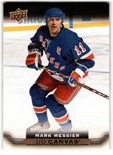 2015-16 Upper Deck UD Canvas Retired Stars Mark Messier #C250 New York Rangers