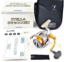Raro! Mulinello da spinning Shimano 08 Stella SW 4000XG acqua salata nuovo/aperto Giappone