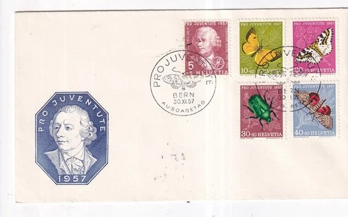 Switzerland Pro Juventute 1957 First Day Cover