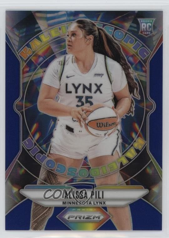 2024 Panini Prizm WNBA Kaleidoscopic Blue Prizm /49 Alissa Pili #13 Rookie RC