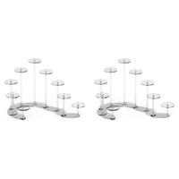 2X Transformierbarer Acryl-PräSentationsstäNder Mit 9 Ebenen, -Figuren, Sam3730