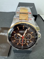 NAUTEC Herren Chronograph  Uhr "Thorulf T4" Quarz 43 mm / Datum / 224 h Modus