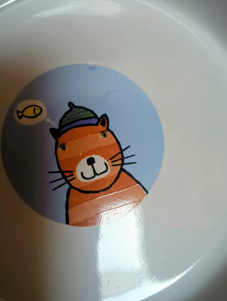 Cervezas Cat People de Rivera Van - 2 cuencos para gatos - Excelente estado Foto 2 de 4