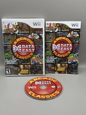 Data East Arcade Classics (Nintendo Wii, 2010) CIB - Complete - Tested