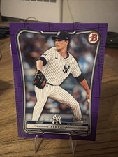 2026 Bowman Max Fried Purple Scoreboard/250 Paper #15 New York Yankees