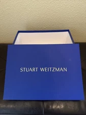 Authentic Stuart Weitzman EMPTY Designer Gift Shoe Box 11.25" x 8" x 4”