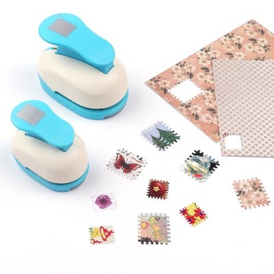 Postage Stamp Paper Punch Craft Lever Punch for Scrapbooking Paper Card Craft