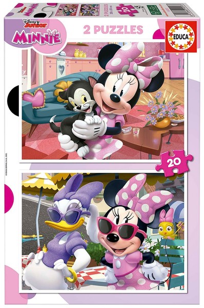 Educa - Disney - Minnie - Puzzle 2X20 Teile Disney-image