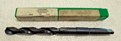 Precision Twist Drill 21/32  Taper Shank Drill USA HSSCo 2MT MT2 (NEW)