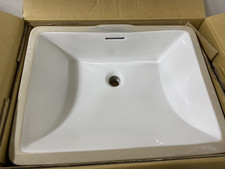 Kohler K-21058-0 Brazn 21-5/16" Vitreous China Undermount Bathroom Sink READ 