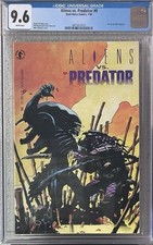 Aliens vs. Predator #0 CGC 9.6 WP; Dark Horse 1990; Mike Mignola Cover