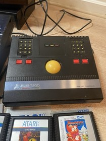 Atari 5200 4 Port Console, Rebuilt Controllers, Power Mod, 9 Games. Fully Tested