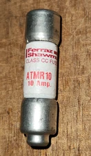Ferraz Shawmut ATMR10 ATMR-10 10A 600VAC Class-CC Fast Acting Fuse SHIPS FREE