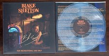 SIGNED Blake Shelton For Recreational Use Only Autograph Clear Vinyl PSA DNA COA