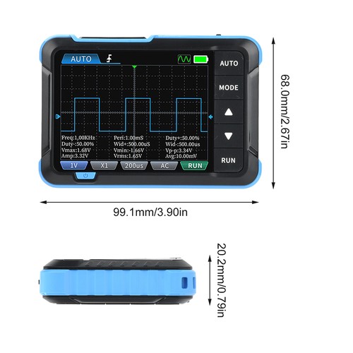 FNIRSI DSO152 DSO153 Handheld Oscilloscope Type-C Portable Digital Oscilloscope. - Picture 30 of 30