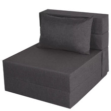 Sofa Bed, Foldable Sleeper Chair with Washable Cover, Convertible Futon Sofa Bed