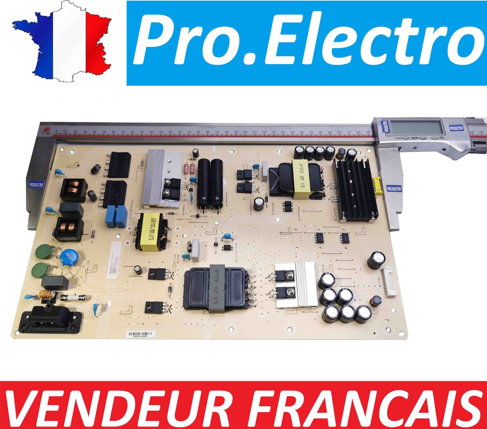 Alimentation 715GA025-P01-000-003M pour TV Philips 65PUS8545/12