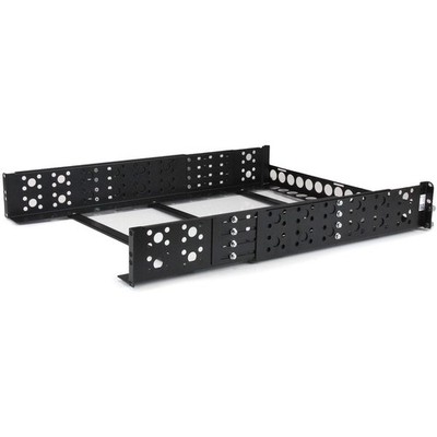 StarTech 2U Fixed 19'' Adjustable Depth Universal Server Rack Rails