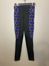 Kerrits Full Seat Riding Pants Breeches &mdash; Horse Print Purple/Black XS