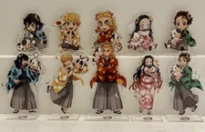 Kimestu Demon Slayer Zodiac Cow Acrylic Full Set Rare Japan Ufotable Official