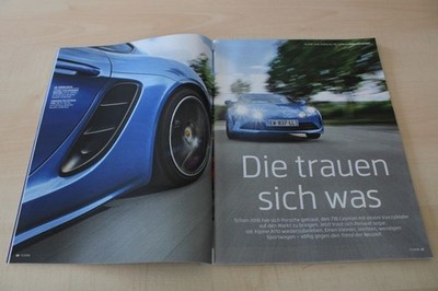 Auto Motor und Sport 17/2018 Porsche 718 Cayman mit 300PS besser als...?