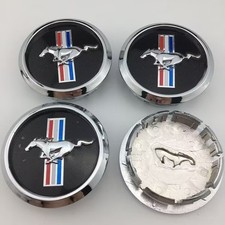 68mm Car Wheel Center Caps Cover Chrome Edge Running Horse For Ford Mustang 4pcs 68mm Car Wheel Center Caps Cover Chrome Edge Running Horse For Ford Mustang 4pcs