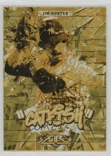 2017 Topps Fire Monikers Gold Minted Catfish Hunter #M-36 HOF 7fb