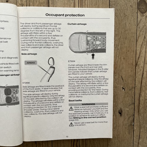 06-12 FORD FUSION OWNERS HANDBOOK MANUAL + BLUETOOTH +WALLET Print 2009 R19335 - Picture 8 of 23