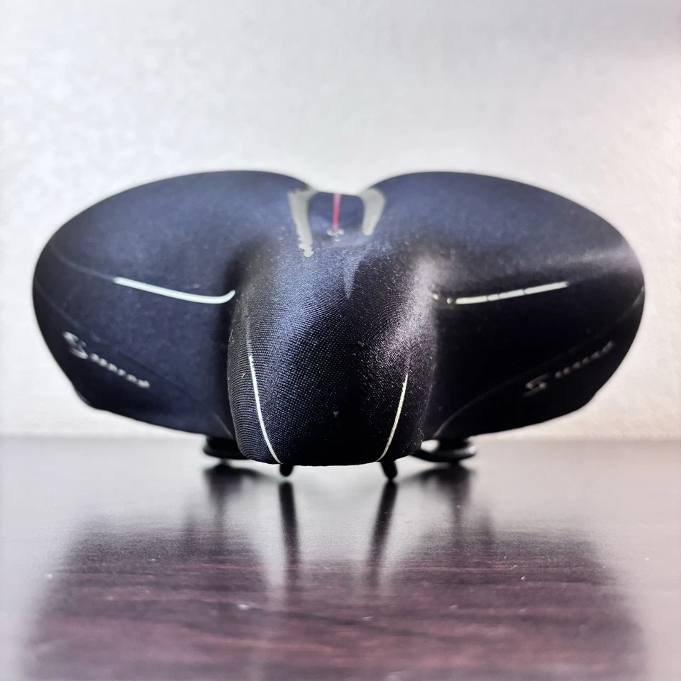 Sillín Serfas CRS-1 Super Cruiser asiento cómodo súper ancho con gel reactivo Foto 3 de 4