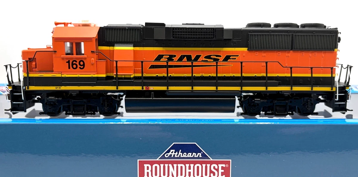 Athearn BNSF Railway Ready to Go/Pre-built HO Model Railroad