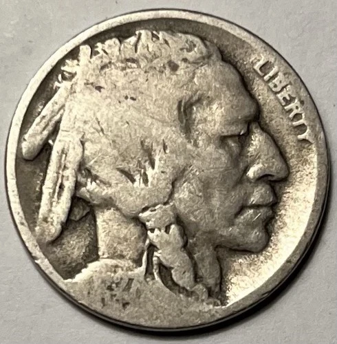 1927-D Buffalo Nickel- Semi Key Better Date No Reserve